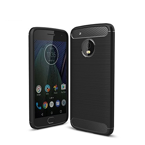 STARZ Rugged Armor Back Cover Case for Moto G5 Plus (Not for Moto G5S Plus)