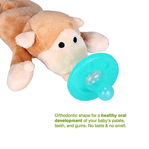 Stuffed Animal Pacifier Tinabless Bear Pacifier Funny Animal Soother