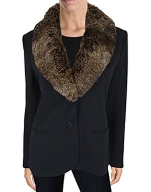 Theory Kiersten Chateau Fur Stole Jacket