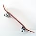 P-Rep Fired Up 30mm Graphic Complete Wooden Fingerboard w CNC Lathed Bearing Wheels by Peoples Republic