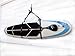 Better Surf...than Sorry Big Board Schlepper Stand Up Paddleboard Easy Carry Strap SUP Shoulder Sling Board Carrier with Free Fanny Belt Pack Storage