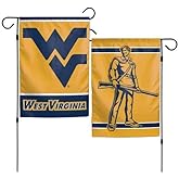 WinCraft WVU West Virginia Mountaineers 12"x18" Garden Flag - 12x18 - Multi