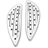 Arlen Ness Deep Cut Floorboards - Driver - Chrome 06-838