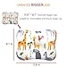 Baby Pillow, MALOMME Infant Pillow Soft Baby Head Shaping Pillow for Sleeping Organic Cotton Washable 3D Breathable Air Mesh Protection for Flat Head Syndrome