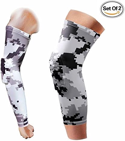 Volleyball Basketball Knee Pads And Elbow Pads,The effective protection of the knee and elbow crash anti-fall breathable protective pad,Suitable for adults basketball,football,rugby etc sports