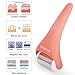 ESARORA Ice Roller, Ice Roller for Face & Eye, Puffiness, Migraine, Pain Relief and Minor Injury, Skin Care Products with 2 Roller (1 Plastic Roller & 1 Stainless Steel Roller)