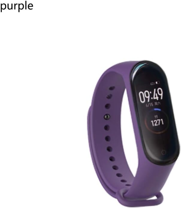 Jazmy Soft Silicone Wristband Replacement Watch Band Strap for Xiaomi Mi Band 4