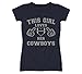 South Beach Women's This Girl Loves Her Cowboys Football T-Shirt