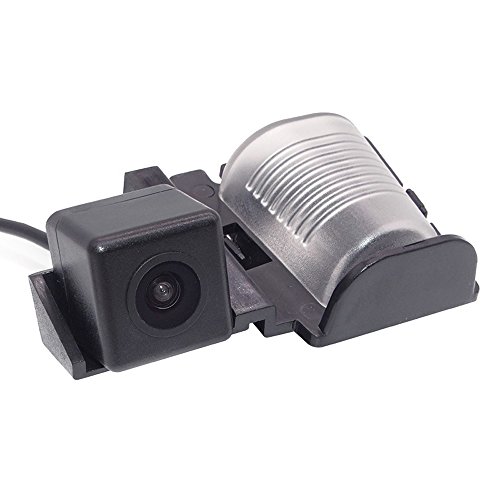 Navinio Backup Camera for Car, Waterproof Rear-view License Plate Rear Backup Parking Camera for Jeep Wrangler Rubicon / Sahara / Unlimited Sahara from 2007 to 2015