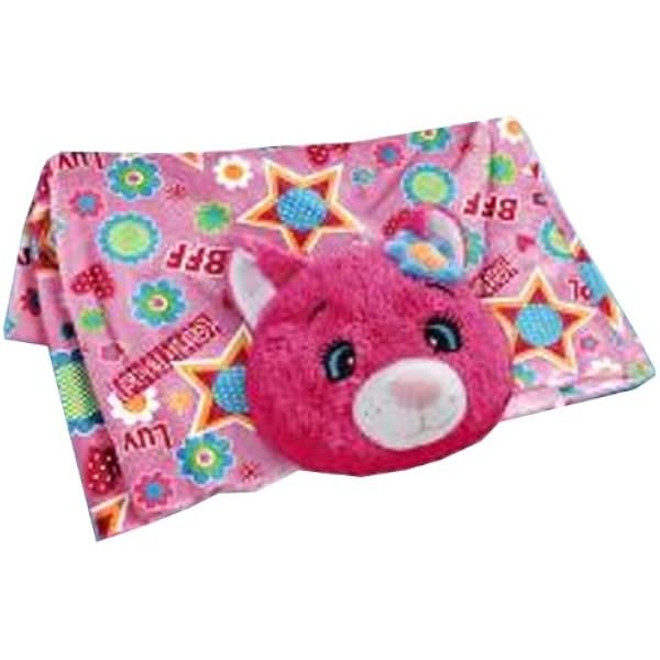 puppy pillow and blanket