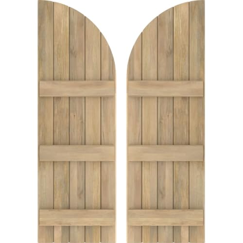 Ekena Millwork ARW401BQ518X66UNH Americraft Five 3 Exterior Real Wood Joined Bo…