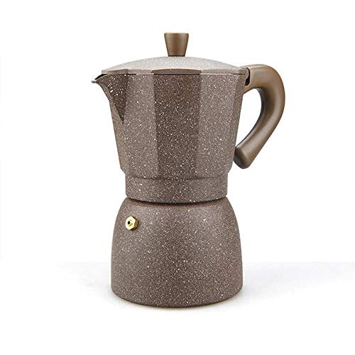 image for Dasuy Espresso Coffee Machines Moka Pot Coffee Maker for Gas or Electr