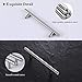 Probrico 20 Pack| 3 Inch Hole Centers Stainless Steel Modern Cabinet Handles, 5 Inch Total Length Drawer Pulls Kitchen Cupboard T Bar Handles Brushed Nickel Finish