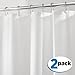 mDesign Plastic Transparent Waterproof, PEVA Shower Curtain Liner - No Odor, Inner Shower Curtain Liner for Bathroom, Shower, and Tub - 3 Gauge, 72