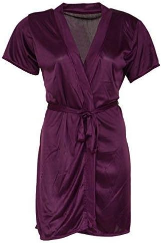Rangraliya Women Satin Babydoll Kimono Nightwear Robe/Women's Kimonos Night Dress