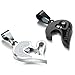 FIBO STEEL 2 Pcs Stainless Steel Couple Necklace for Men Women Heart Puzzle 22 inches