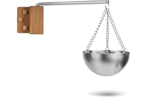 Vindar Red Cedar Sauna Aromatherapy Bowl Sauna Oil Cup Sauna Oil Holder Essential Oil Fragrance Diffuser Bowl for Sauna and Spa