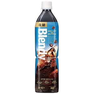 AGF ブレンディボトルコーヒー 微糖 900ml×12本