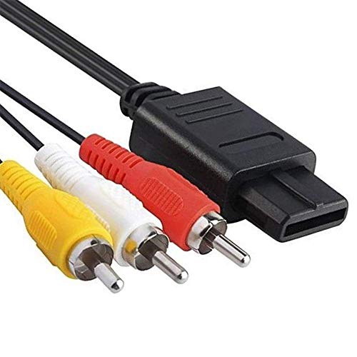 Wiresmith Standard RCA AV Composite Cable for Nintendo N64 / Gamecube / SNES