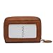 Credit Card Wallet,YOUNA RFID Blocking Genuine Leather Credit Card Holder for Women Coffee