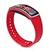 Moretek Replacement Plastic Band for Samsung Gear Fit Wristband SM-R350 (Red)