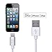 Gear Beast WI069 6-feet Aluminum Lightning Charging Cable for for iPhone 6s / 6s Plus / 6/6 Plus / 5 / iPad/iPad Pro/iPad Air/iPad Mini - Silver (Apple Certified)