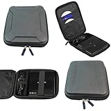 iGadgitz Black EVA Travel Hard Case Cover Sleeve for External USB DVD CD Blu-Ray Rewriter / Writer
