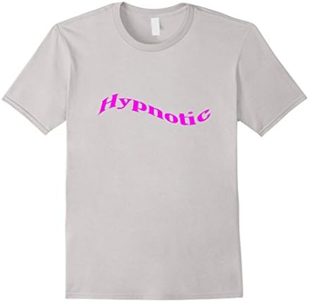 Men's Hypnotic Hypnosis Funny Shirt Small Silver