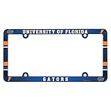 NCAA License Plate with Full Color Frame, Florida