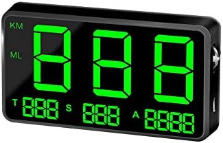 Car HD HUD Head-Up Display, Head-Up Display GPS Navigation, 4.5" LCD Digital HUD Display, Car Universal Head-Up Display Digital Projector Head-Up Meter