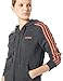 adidas Women's Essentials 3-stripes Fleece Full-zip Hoodie Sweatshirt