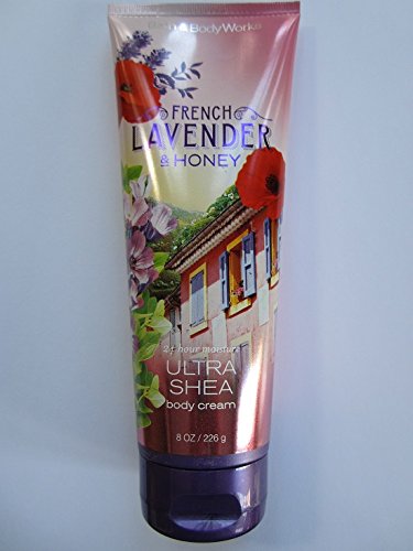 Bath & Body Works French Lavender & Honey 24 Hour Ultra Shea Body Cream 8 oz