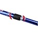 IMAGE Blue Pair 2 Adjustable Outdoor Trekking Hiking Lightweight Stick Pole Alpenstock Telescoping Anti Shock Nordic Walking Mountaineering (6061 Aluminum)