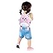 Ofun Mini Bag Toddler Backpack Pink Cat Gift For Little Girl Baby 1-3 years old NH055-CAT