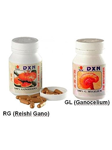 DXN Reishi Ganoderma & Ganocelium Capsules- Fruit & Root - RG & GL (90 + 90 Capsules) Combo Pack
