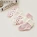 VWU Baby Thick Cuff Cotton Socks 5-pack 7 Color Available (0-6 months, Pink)