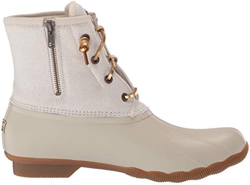 sperry women's saltwater metallic rain boot