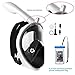 180° Snorkel Mask View for Adults and Youth. Full Face Free Breathing Design.[Free Bonuses] Cell Phone Universal Waterproof Case (Dry Bag) and Anti-Fog Wipes (Kung Fu Penda, Small/Medium)