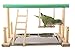 Mrli Pet Parrot Playstand Bird Play Stand Cockatiel Playground Wood Perch Gym Playpen with Ladder Swing Toys Exercise Play (Include a Tray)thumb 3