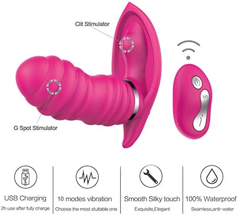 Wearable Remote Control Rechargable Waterproof 10 Modes Electric Mass-Age Wand with Neck Shoulder Back Recovery