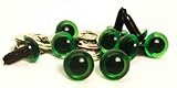 Sassy Bears 7.5mm Translucent Green Safety Eyes for Bear, Doll, Puppet, Plush Animal and Craft - 10 Pairs