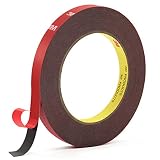 Double Sided Tape, HitLights Heavy Duty Mounting Tape 3M VHB Waterproof Foam Tape, 32ft Length, 0.39Inch Width for LED Strip Lights, Home Decor, Office Decor