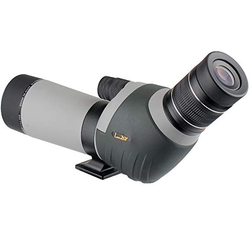 20-60x62 Zoom Waterproof Spotting Scope - HD 24mm BAK4 45-Degree Angled Big Eyepiece Dual Focus Telescope-Travel Scope with Smartphone Holder and Bag for Bird Watching Wildlife Target Shooting Hunting - Thumbnail 4