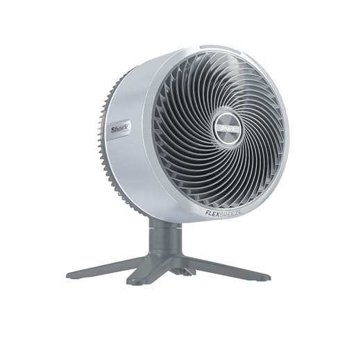 Shark FlexBreeze TableMate Akku-Ventilator, innen & außen, ≤24h Laufzeit, Hochgeschwindigkeits-Kühlung, 20 m Reichweite, leise & langlebig, 5 Geschwindigkeiten, Oszillation, Fernbedienung FA150EU