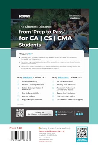 Taxmann's CRACKER for Jurisprudence Interpretation & General Laws (Paper 1 | JIGL) – Covering past exam questions (topic-wise) & detailed answers | CS Executive | New Syllabus | June/Dec. 2025 Exams 1
