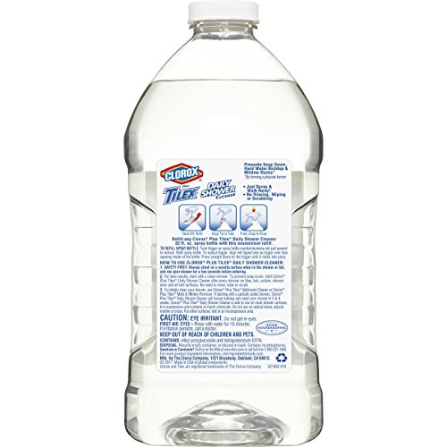 Tilex Daily Shower Cleaner, Refill Bottle, 64 Ounces
