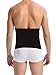 Farmacell 405 (Black, XXL) Men's Waist Slimmer, Stomach Compression, Tummy Control Shapewear, Made in Italy