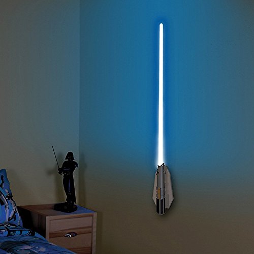 Star Wars Deluxe Lightsaber Room Light - 8 Different Blade Handheld Remote