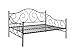 DHP Victoria Daybed, Full Size Metal Frame, Multi-functional Furniture, Pewter