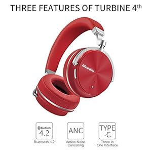 Bluedio T4 (Turbine) Active Noise Cancelling Over-ear Swiveling